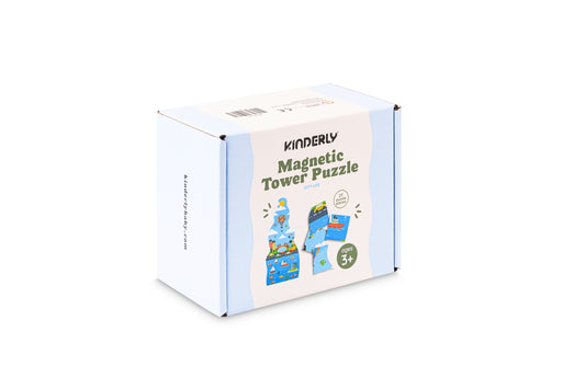 Magnetic Tower Puzzle (City life)