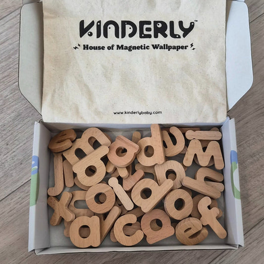 *Pre-order* Magnetische houten alfabet 