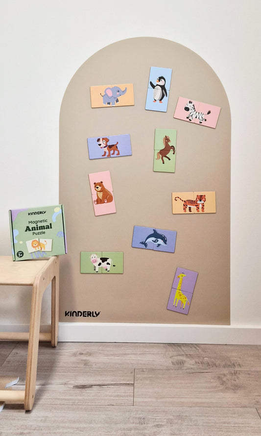 *Pre-order* Magnetische dierenpuzzels (40 delig)