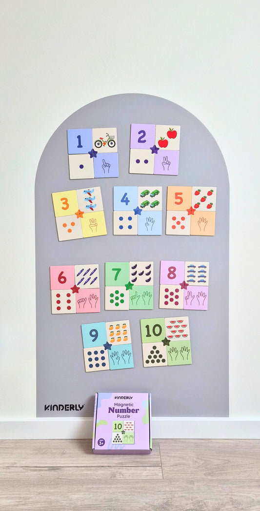 *Pre-Order* Magnetische Nummerpuzzel (40-delig)