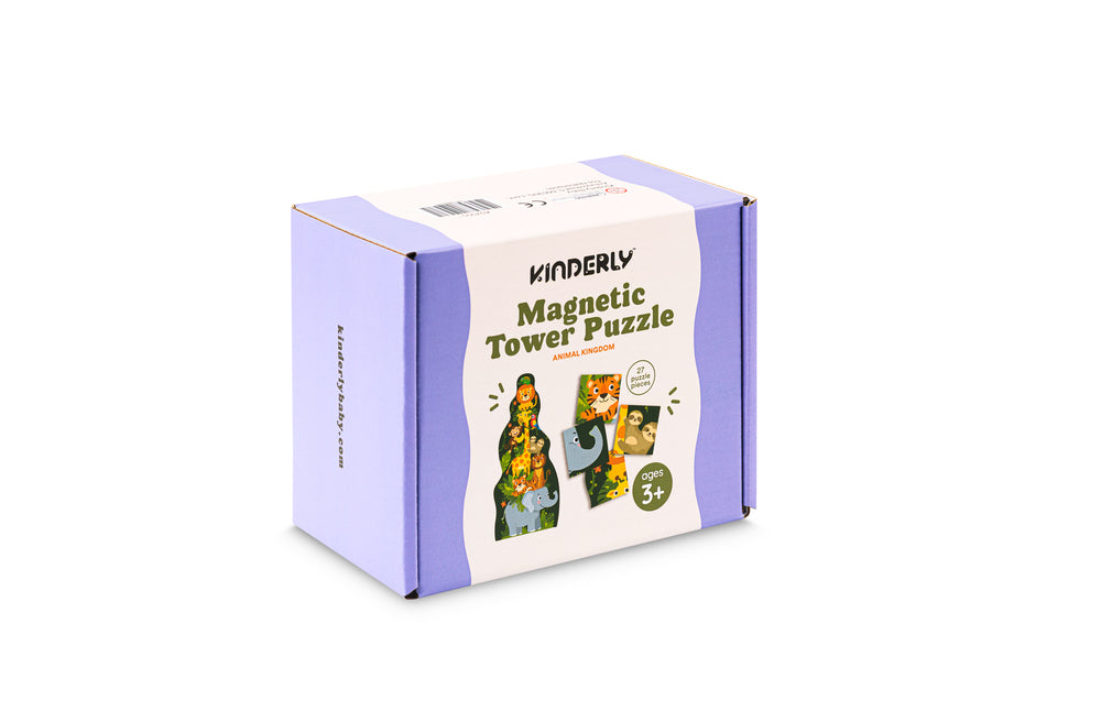 Magnetic Tower Puzzle (Animal Kingdom)