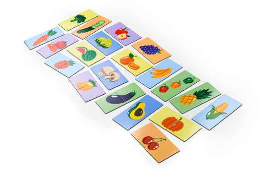 Puzzle Magnétique Fruits et Légumes (40 pièces)