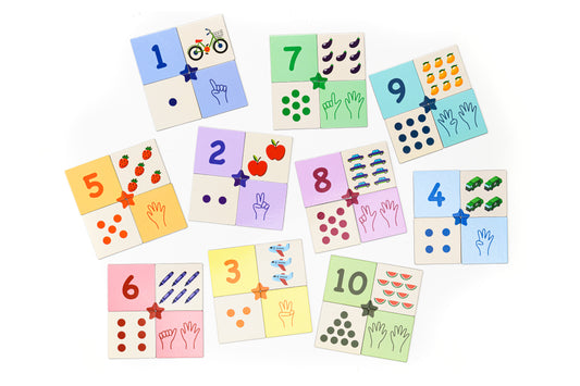 Magnetisches Zahlenpuzzle (40-teilig)