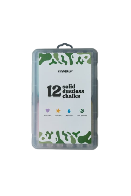 Craies yons de craie sans poussière (boîte de 12)