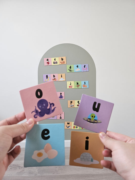Magnetic Alphabet Tiles (40 piece)